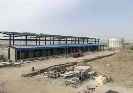 نصب و راه اندازی نیروگاه پایانه نفتی جاسک