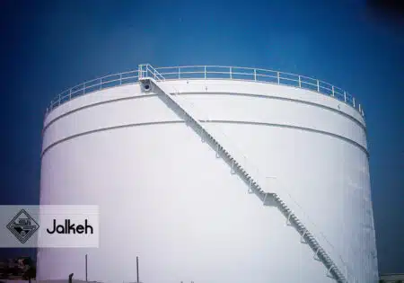 دو دستگاه مخزن یکصد هزار بشکه ای با سقف ثابت (M و N)