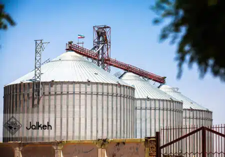 سيلوی فلزی 50 هزار تنی سيرجان