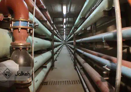 تاسیسات برق و مکانیک ساختمان انفورماتیک بانک مرکزی ایران