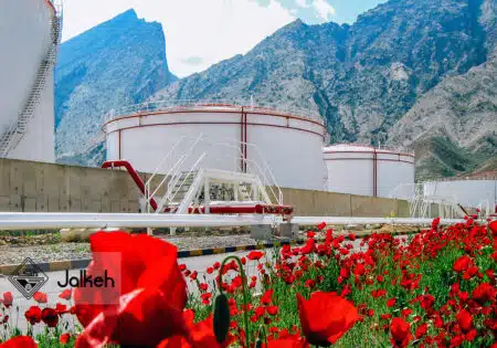 انبار نفت دره شهر