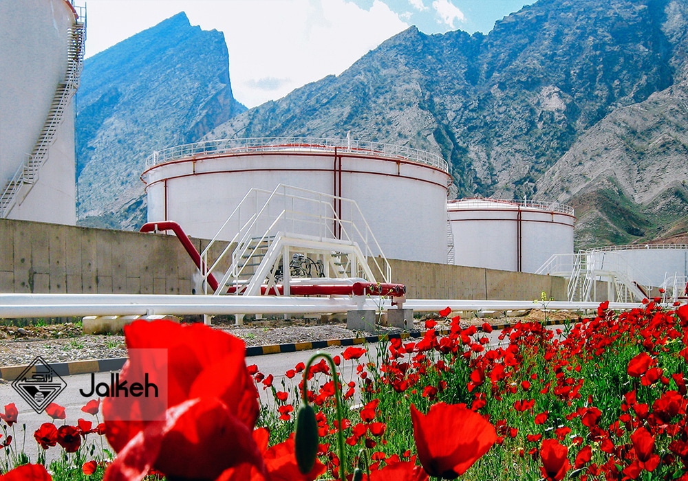 انبار نفت دره شهر