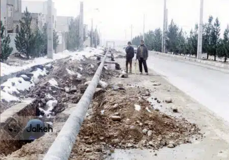 خطوط گازرسانی هشتگرد