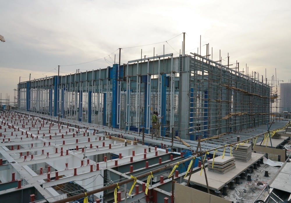 نازک کاری MEP بام پروژه بازار ایران