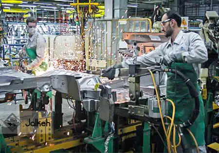 سالن توليد ون ايران خودرو ديزل