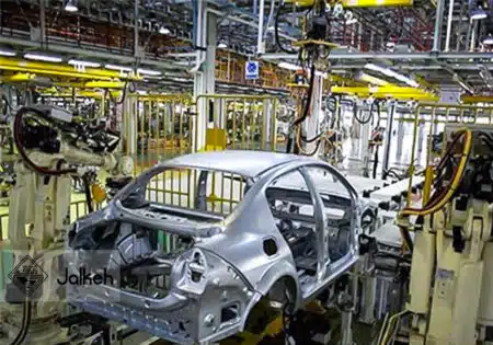 سالن خط SKD و عمليات تكميلی ایران خودرو