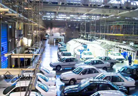 سالن خط SKD و عمليات تكميلی ایران خودرو