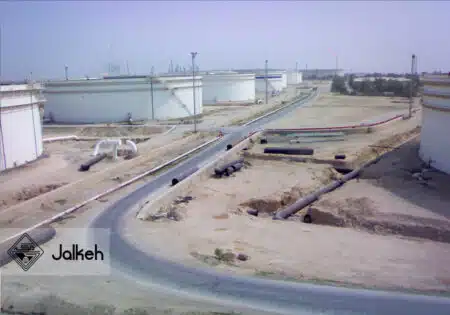 طراحی و احداث سه دستگاه مخزن ذخیره نفت خام