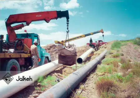 شبکه گاز رسانی مجتمع صنعتی مس سرچشمه