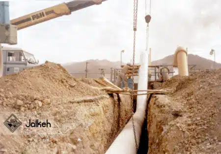 شبکه گاز رسانی مجتمع صنعتی مس سرچشمه