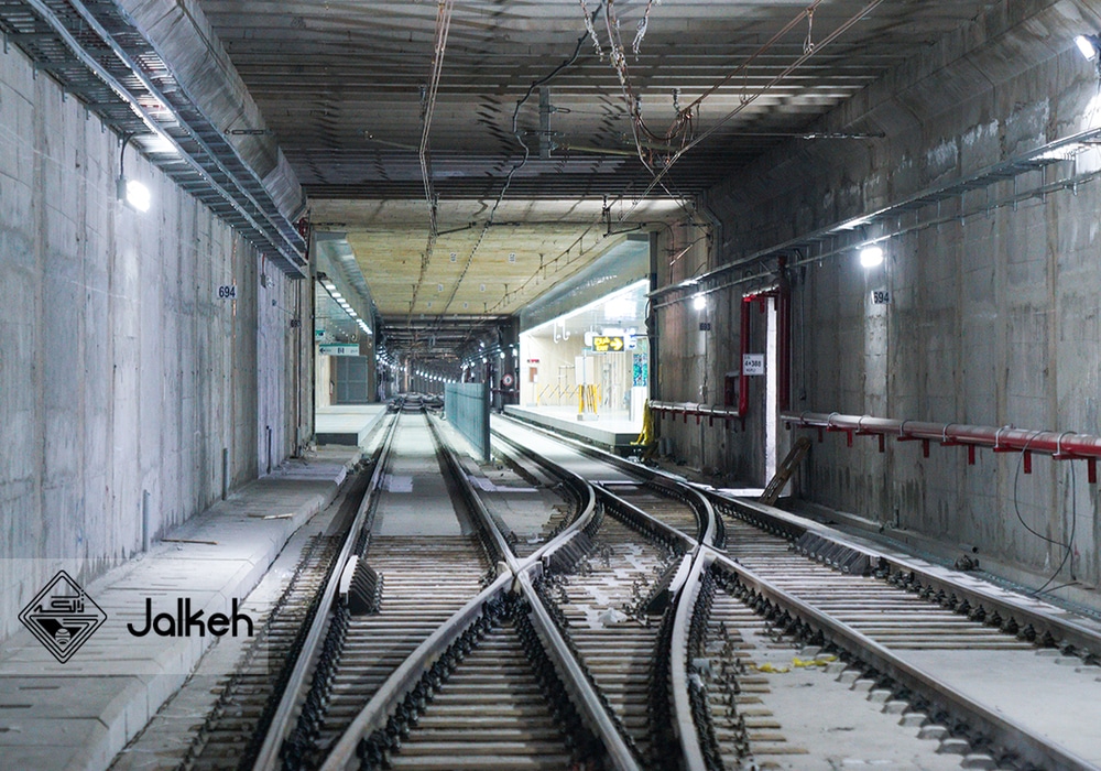 سیستم تهویه تونل ادامه خط یک قطار شهری مشهد