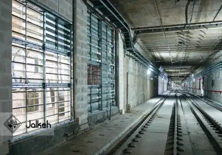 سیستم تهویه تونل ادامه خط یک قطار شهری مشهد