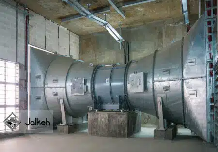 سیستم تهویه تونل ادامه خط یک قطار شهری مشهد